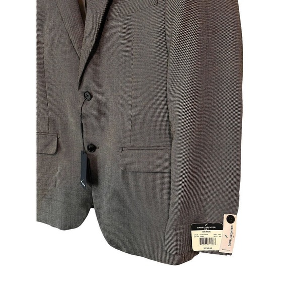 Daniel Hechter Men 42S Wool Blazer Jacket Coat Gray Tweed 2 Button NEW $295 MSRP - Picture 5 of 14